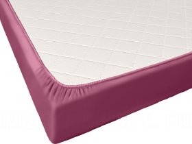 Простыня на резинке Promtex Plum