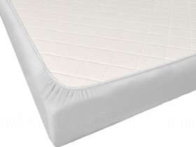 Простыня на резинке Promtex Light grey