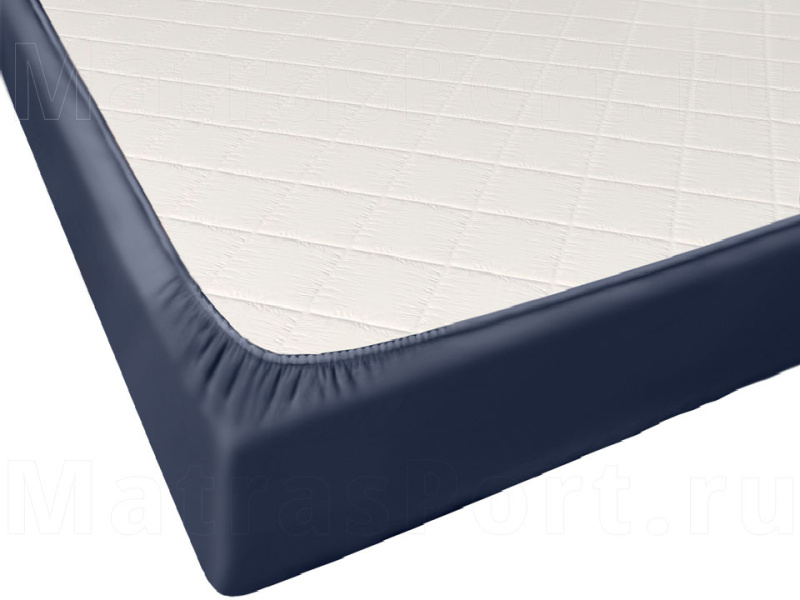 Простыня на резинке Promtex Indigo